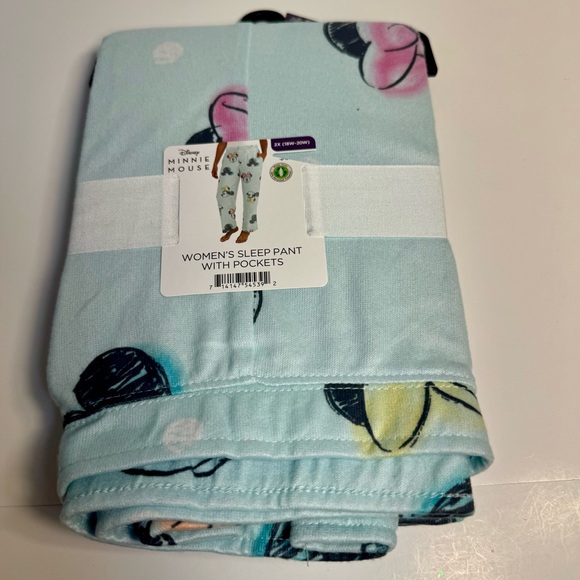NWT. Mickey Mouse Women’s Print Sleep Pants, Size 2X. - Picture 3 of 13